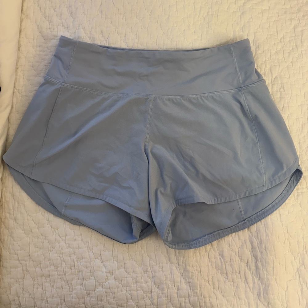 Carolina Blue Lululemon Shorts Size 4